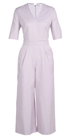 Jumpsuit Icebreaker Women Merino Natural Blend SS Jumpsuit Lilac