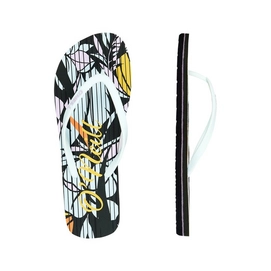 Tongs O'Neill Women Profile Graphic Green Pink Purple