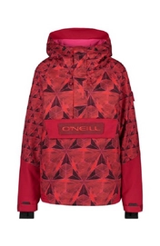 Ski Jas O'Neill Women O'Riginals Anorak Red Print