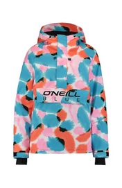 Ski Jas O'Neill Women O'Riginals Anorak Blue Print w/ Red