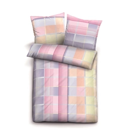Bettwäsche Biberna Jelly Bean Biber Rose