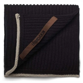 Vaatdoek Humdakin Rib Coal & Light stone (2-Delig)