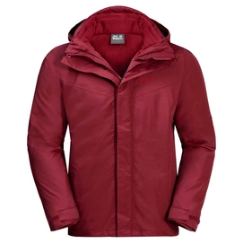 Jas Jack Wolfskin Men Gotland 3In1 Dark Lacquer Red