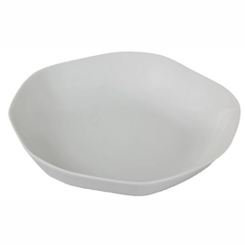 Assiette Porland Pure White Profondeur 21 cm (6-pièces)