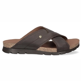Slippers Panama Jack Men Salman C13 Napa Grass Brown-Shoe size 41