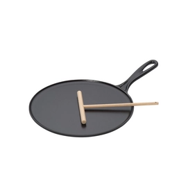 Pancake Pan Le Creuset w/ Spatula & Batter Spreader 27 cm