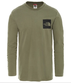 T-Shirt The North Face Men Fine New Taupe Green
