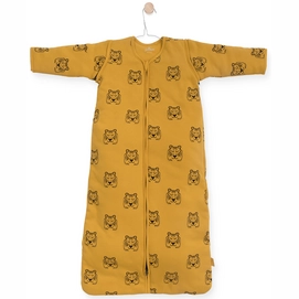Babyschlafsack Jollein Tiger Mustard mit Reißverschluss-Ärmel-70 cm