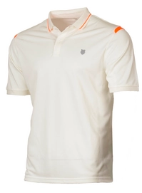 Polo K Swiss TAC Back Court Polo Bright White Herren