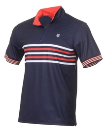 Polo K Swiss TAC Heritage Zip S S Polo Navy