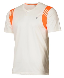 T-shirt K Swiss TAC Henley Crew Tee Bright White