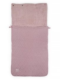 Voetenzak Jollein Diamond Knit Vintage Pink (0 tot 9 maanden)