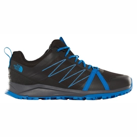 Walking Shoes The North Face Men Low Fastpack II TNF Black Bomber Blue