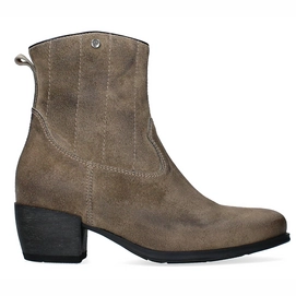 Bottines Wolky Women Lubbock Brushed Liverpool suede Taupe-Taille 36