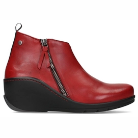 Stiefelette Wolky Anvik Savana Leather Dark Red Damen-Schuhgröße 42