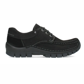 Chaussure à Lacets Wolky Women Fly Winter Oiled Nubuck Black