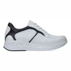 Sneaker Wolky Women Bounce Nappa leather White Black-Schoenmaat 39