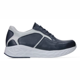 Sneaker Wolky Women Bounce Nappa leather Denim Off White