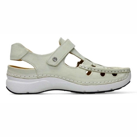 Inbetween Wolky Women Rolling Sun Oxford leather Off White