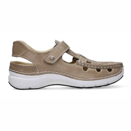Schuh Wolky Rolling Sun Oxford Leather Women Beige