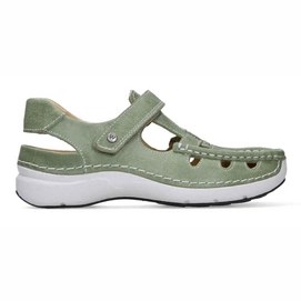 Schuh Wolky Rolling Sun Oxford Leather Women L-Green