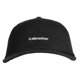Cap Icebreaker Unisex Icebreaker 6 Panel Hat Black