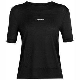 T-Shirt Icebreaker ZoneKnit SS Tee Black Damen