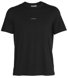 T-Shirt Icebreaker Men Central SS Tee Black