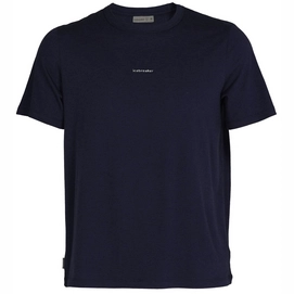 T-Shirt Icebreaker Men Central SS Tee Midnight Navy