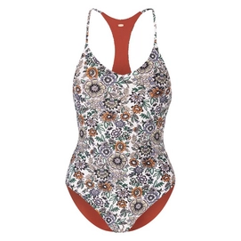 Swimsuit O'Neill Women Oahu Brown Yellow