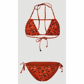 Bikini O'Neill Capri Bondey Mix Red Damen