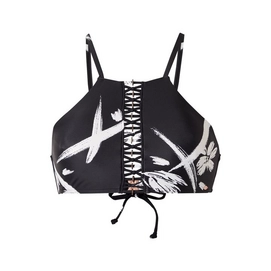 Bikinitop O'Neill Soara Coco Black White Damen