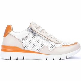 Sneaker Pikolinos Cantabria Marfil Orange Damen-Schuhgröße 37