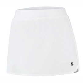 Tennisrock K Swiss Hypercourt Skirt 4 Damen White-L