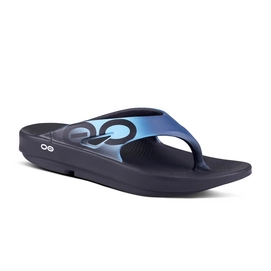 Flip Flops OOfos OOriginal Sport Black Azul Herren-Schuhgröße 42
