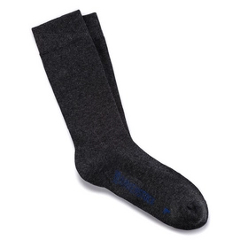 Socks Birkenstock Men Cotton Sole Anthracite-Shoe Size 8 - 9.5
