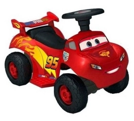 Accuvoertuig Feber Cars Mcqueen Quad 6V