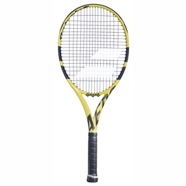 Raquette de Tennis Babolat Aero G Yellow Black (Avec Cordage)-Taille L4