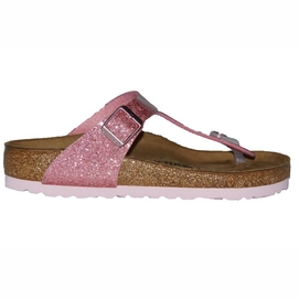 Tongs Birkenstock Kids Gizeh BF Cosmic Sparkle Old Rose Narrow-Taille 33