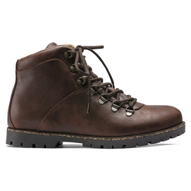 Ankle Boots Birkenstock Unisex Jackson Nubuck Leather Dark Brown Narrow-Shoe size 38