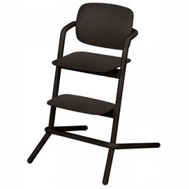 Kinderstoel Cybex Lemo Highchair Wood Infinity Black
