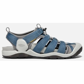Sandales Keen Men CNX II Midnight Navy Real Teal WF-Taille 40,5