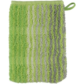 Gant de toilette Cawö Cashmere Stripes Vert (Lot de 6)