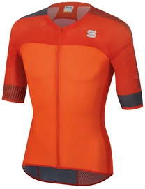 Fietsshirt Sportful Men Bodyfit Pro 2.0 Light Jersey Orange Sdr Fire Red