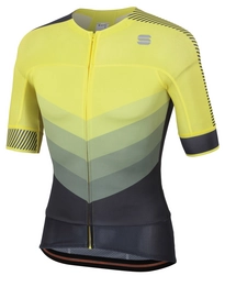 Fietsshirt Sportful Men Bodyfit Pro 2.0 Evo Jersey Tweety Yellow Black