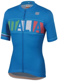 Fietsshirt Sportful Men Italia Jersey ElectriCosmic Blue