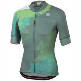 Fietsshirt Sportful Men Bodyfit Team 2.0 Dolomia Jersey Dry Green