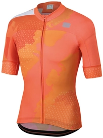 Fietsshirt Sportful Men Bodyfit Team 2.0 Dolomia Jersey Orange Sdr