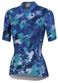Fietsshirt Sportful Women Loto Jersey Parrot Blue