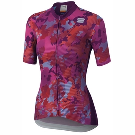 Fietsshirt Sportful Women Loto Jersey Victorian Purple